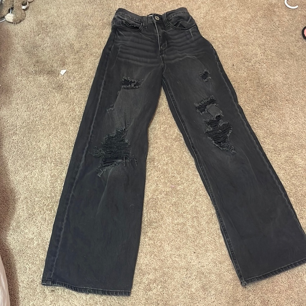90s black jeans